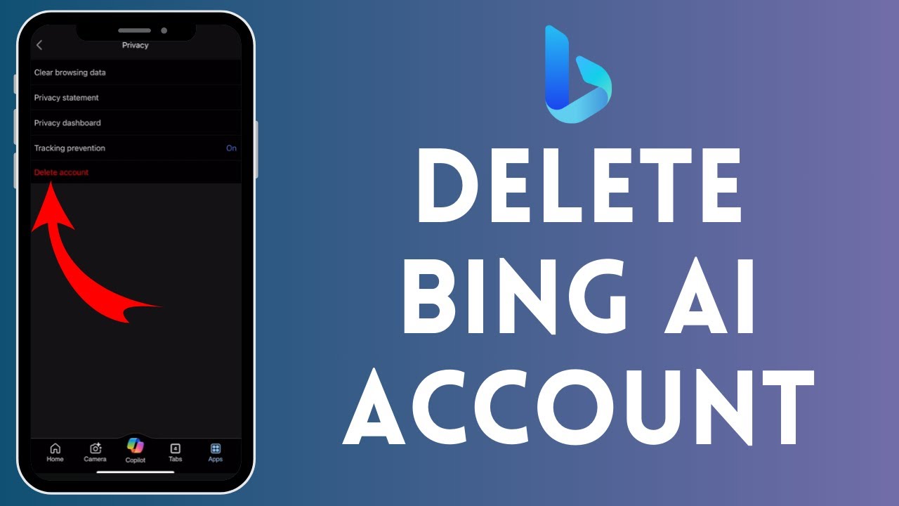 How to Delete Bing AI Account (2024) | Remove Bing AI Account