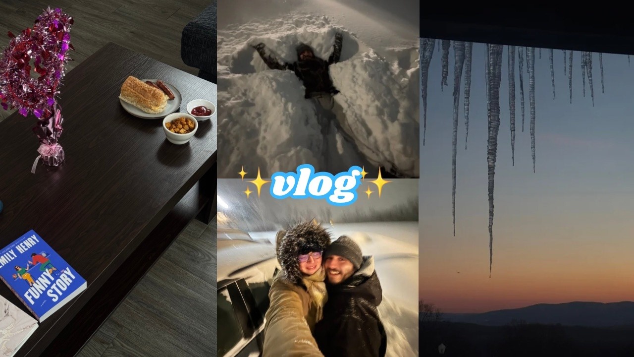 WINTER VLOG | new glasses, cozy comfort dinner, & the GREAT winter storm of 2026!!