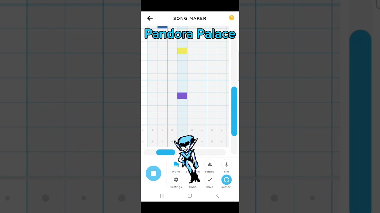 Pandora palace in Chrome music lab 