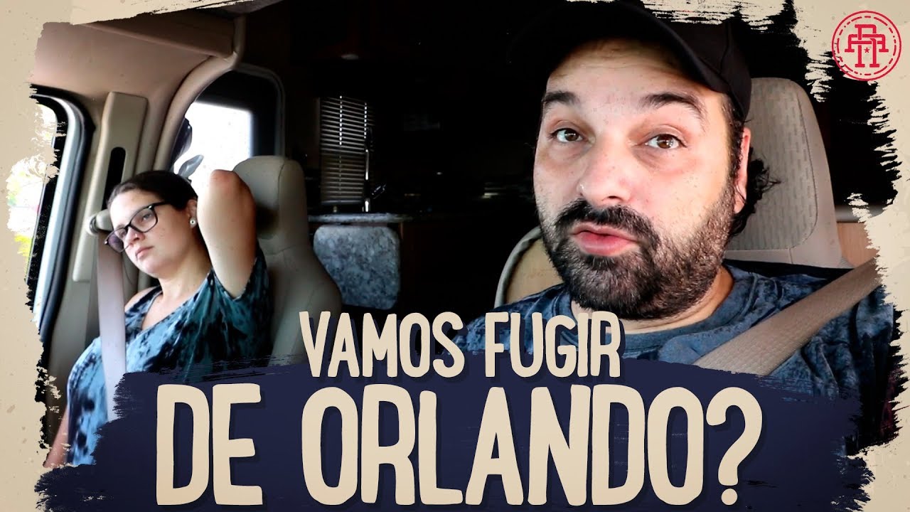 PREPARANDO O MOTORHOME PARA SAIR DE ORLANDO E FUGIR DO FURACÃO IRMA