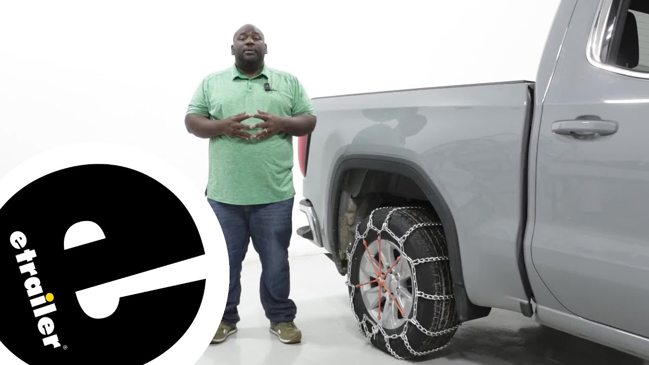 etrailer | Beginner’s Guide to Installing the Titan Chain Snow Tire Chains on a 2024 GMC Sierra 1500