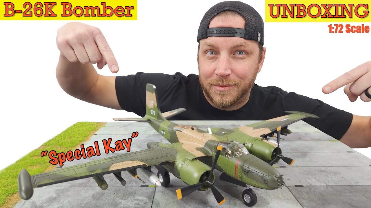 1:72 Бомбардировщик Hobby Master B-26K 