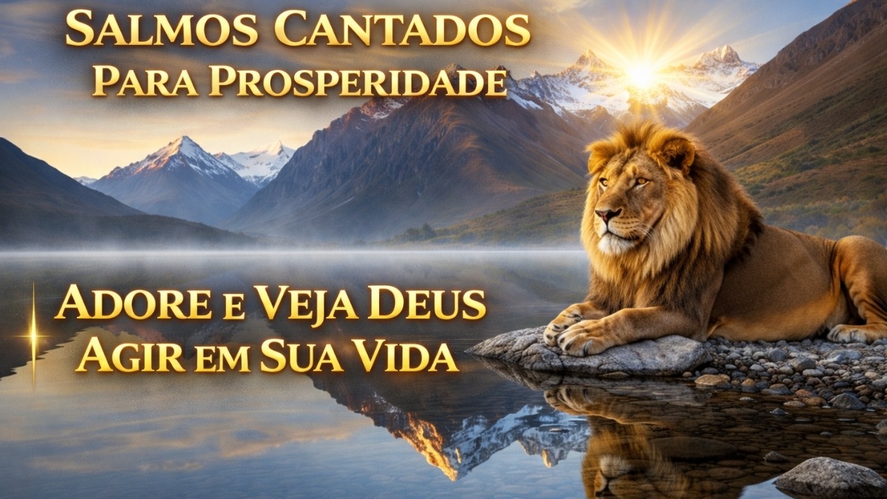 🎶 Salmos Cantados Para Prosperidade | Adore e Veja Deus Agir em Sua Vida