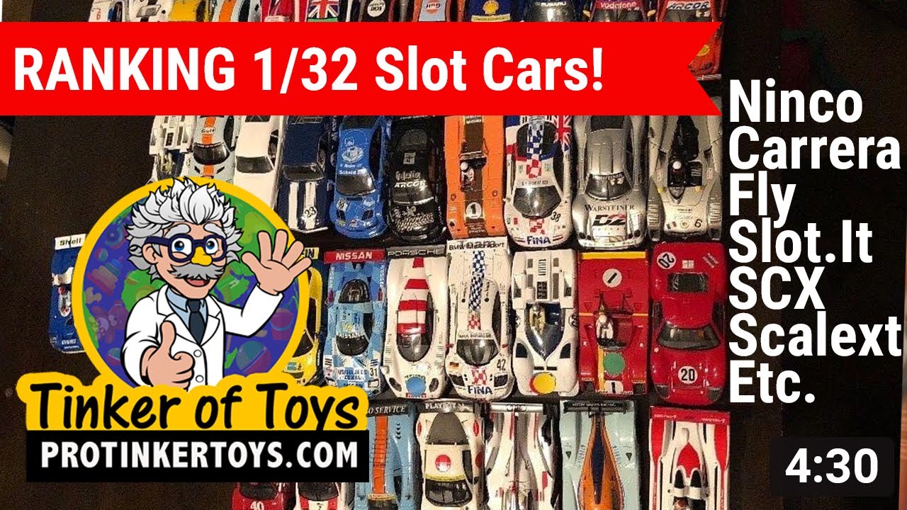 Ranking 1/32 Slot Cars - Vlog