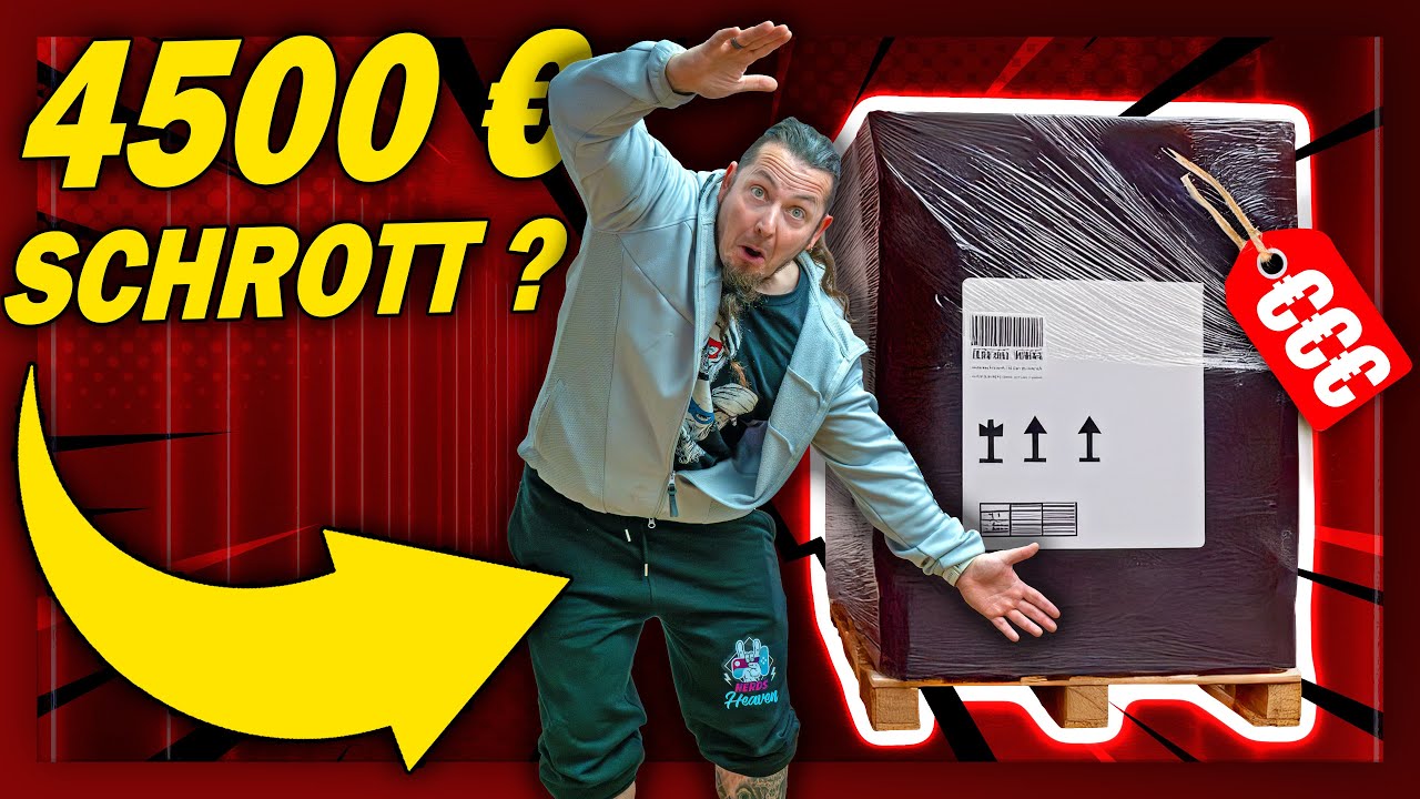 Wir öffnen 4500€+ Amazon- & Conrad-Retouren 🙈 Lohnt sich das?