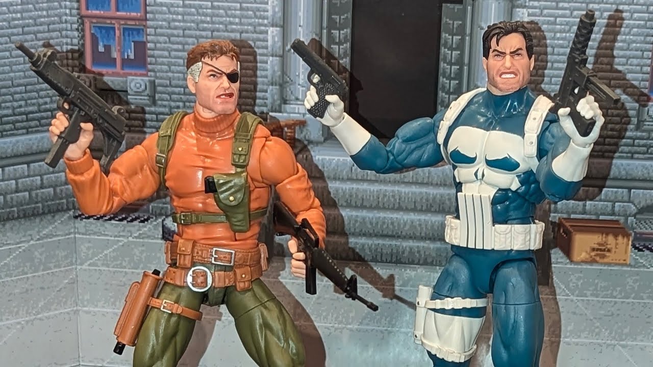 New Marvel Legends Gamerverse Punisher Nick Fury figures the best if this wave in stock Titan Toyz 