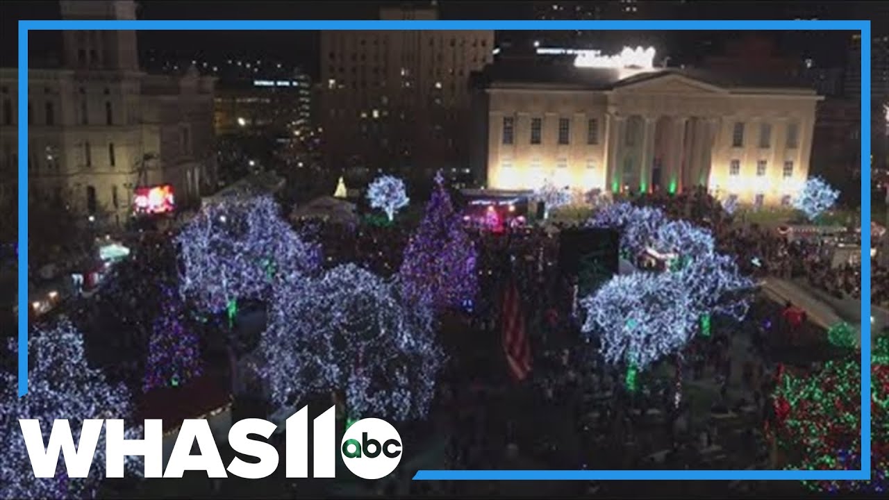 Plans for Louisville's 2025 Light Up Louisville holiday celebration released