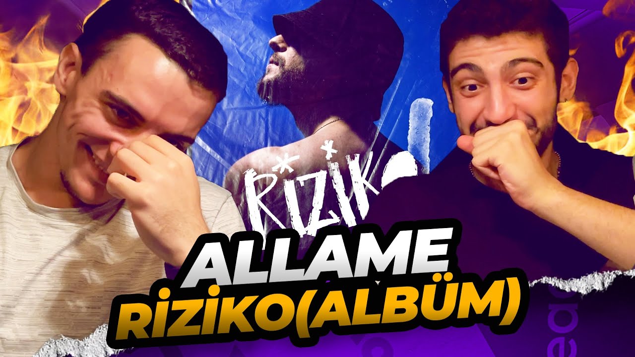 ALLAME BİZİ ÇILDIRTTI!! | Allame - Riziko (ALBÜM) | REACTION / TEPKİ