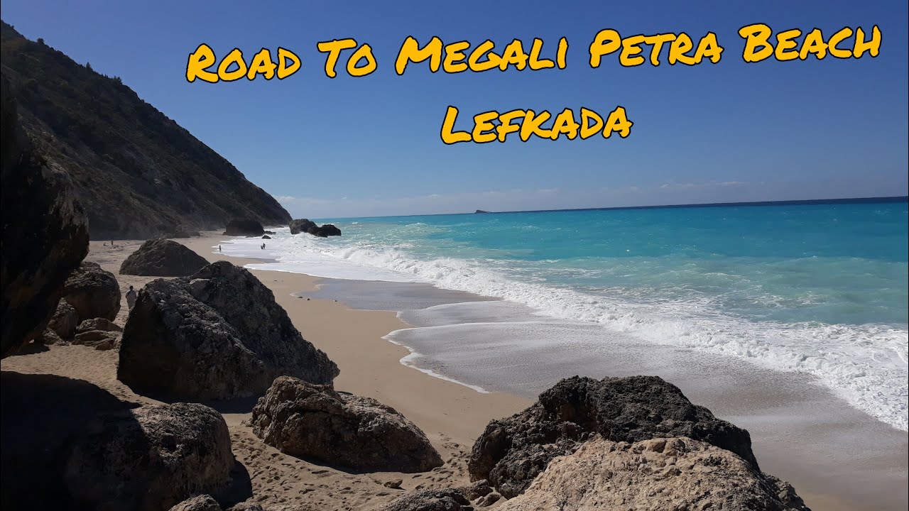 Road To Megali Petra Beach
