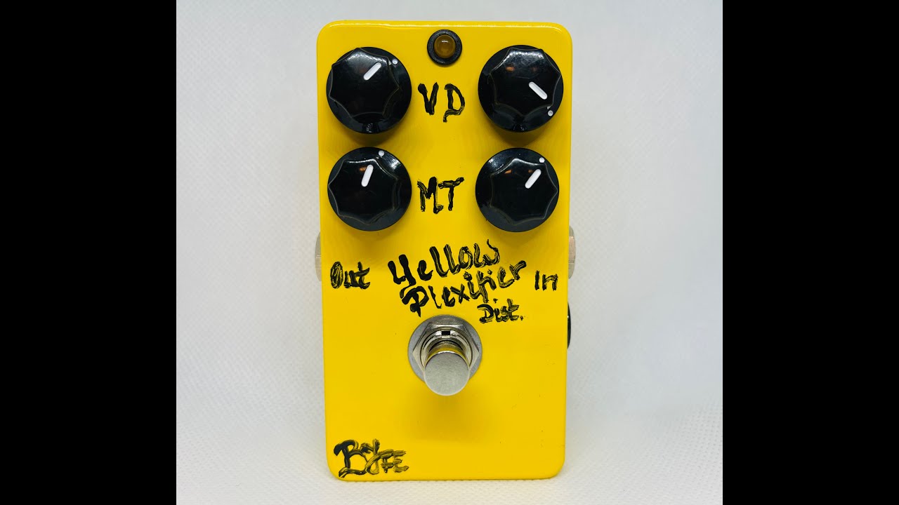 BJFE Yellow Plexifier Distortion