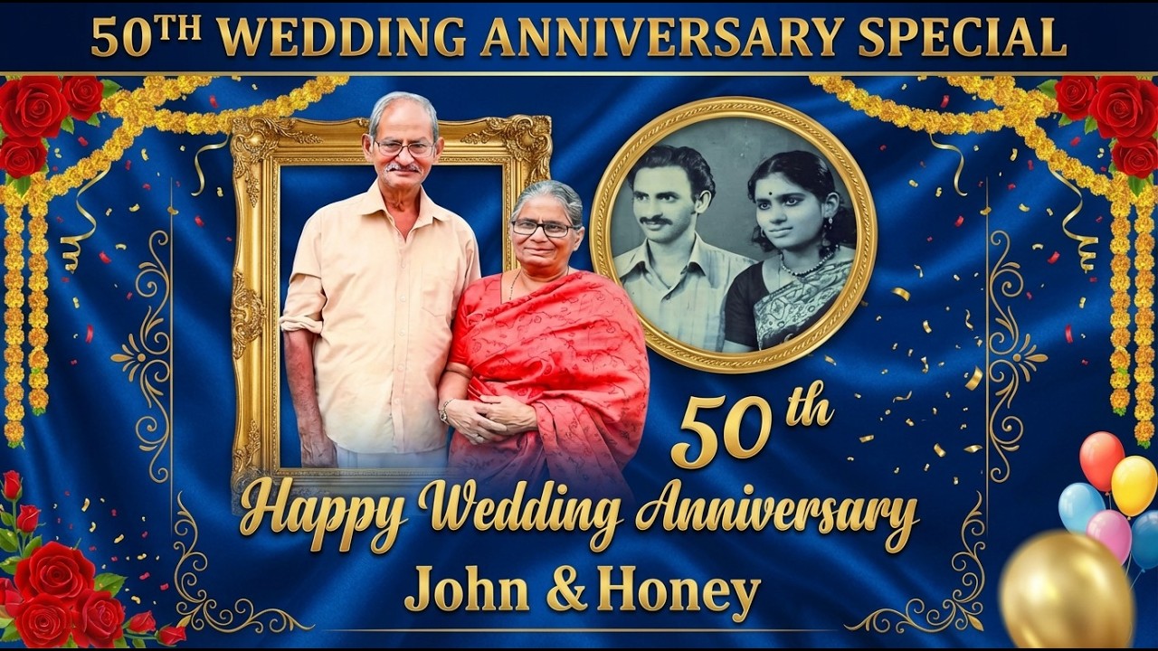 50th Wedding Aanniversary