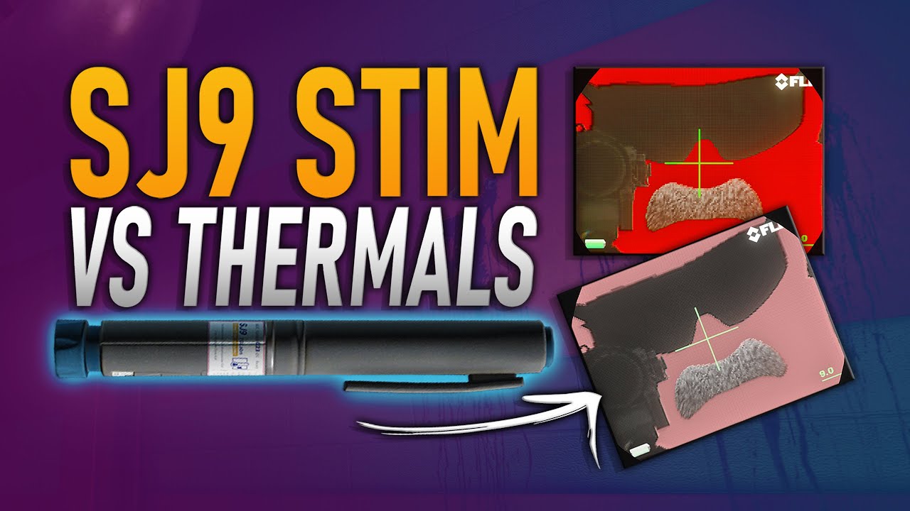 Tarkov's New Anti Thermal Stim? Best Thermal Imagery Scopes VS SJ9