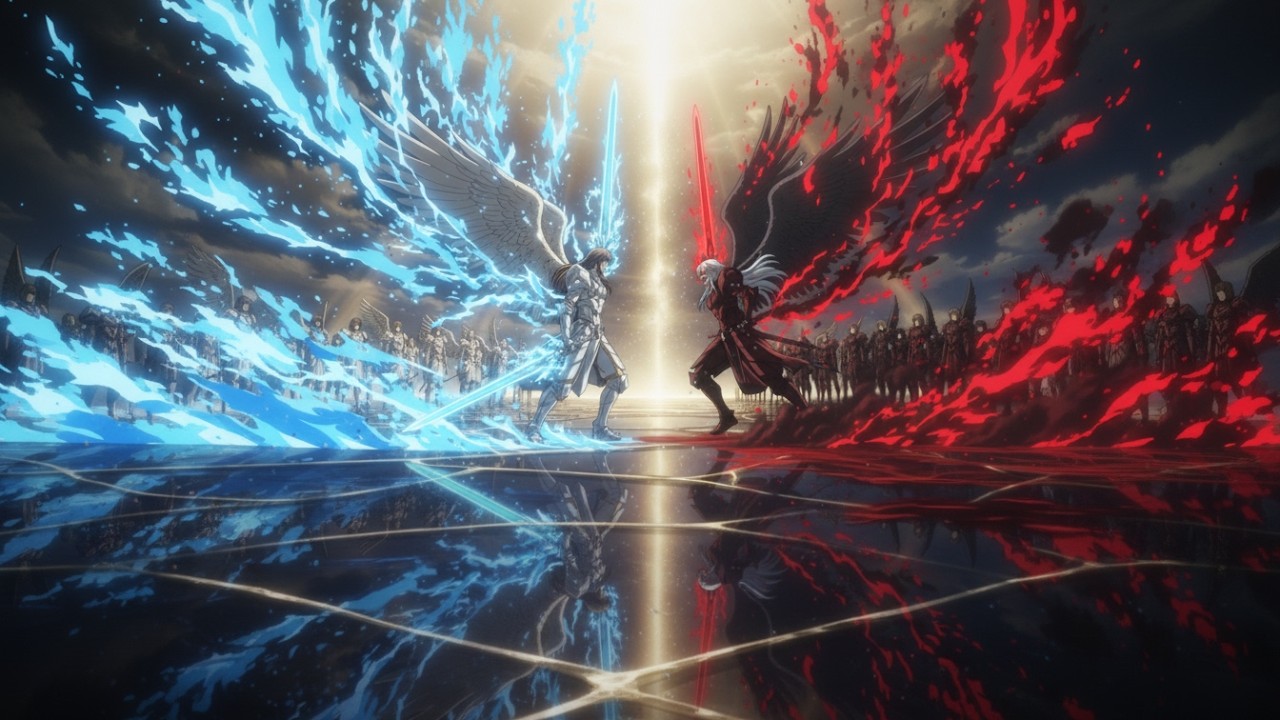 Michael vs. Lucifer: The Battle on the Sea of Glass (Part 4)