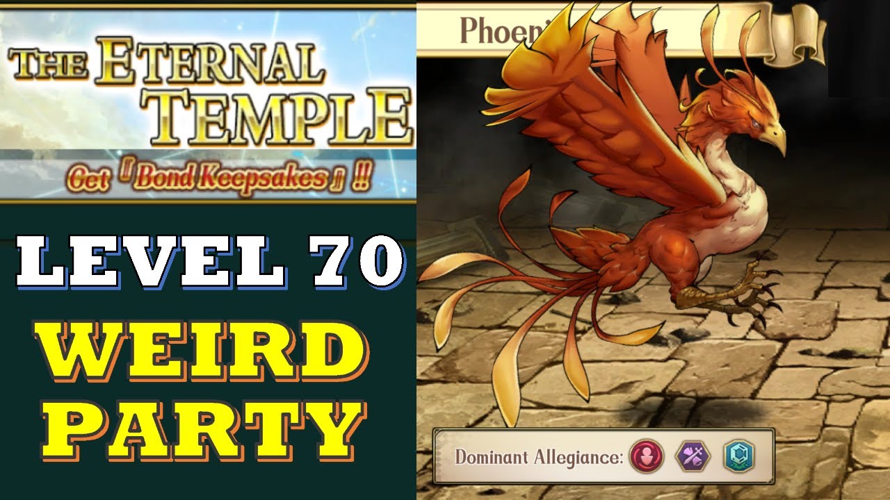 Langrisser M - Phoenix Lv70 Strategy - The Eternal Temple Sun