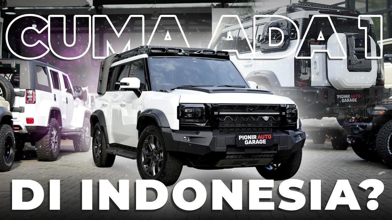 JETOUR T2 BARU PERTAMA DATENG KE INDONESIA DAN SATU SATUNYA YANG LANGUSNG PAKAI BODY KIT DRAGON WING