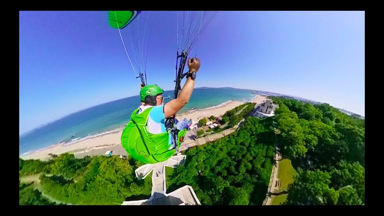 Amazing Paragliding Fly / U-turn Redout / BGD Snug / Insta360 /