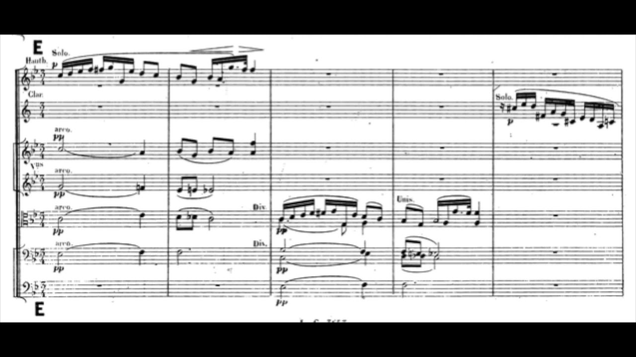 Victorin de Jonci&egrave;res - La Mer (with score)