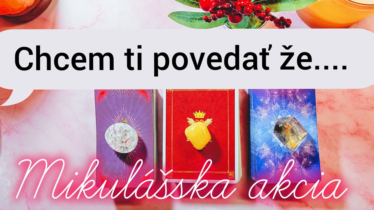 Chcem ti povedať, že.... #v&yacute;kladkaret Mikul&aacute;&scaron;ska akcia