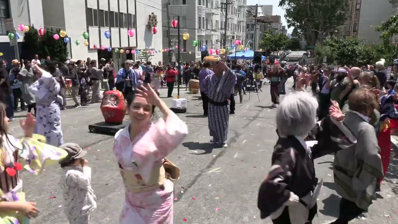 👘 Buddhist Church of San Francisco Bon Odori 2024 (Highlights) 🪭