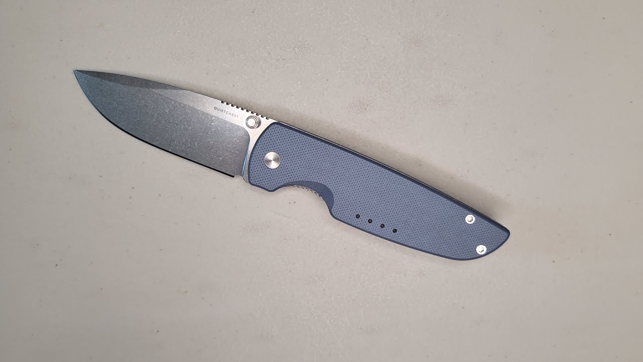 Unboxing Quiet Carry Chase ES, a rust proof, deep carry, small knife with hard use characteristics.