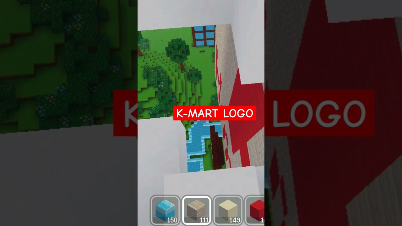 I MADE THE K MART LOGO #shorts #short #city #trending #logo #kmart #subscribe