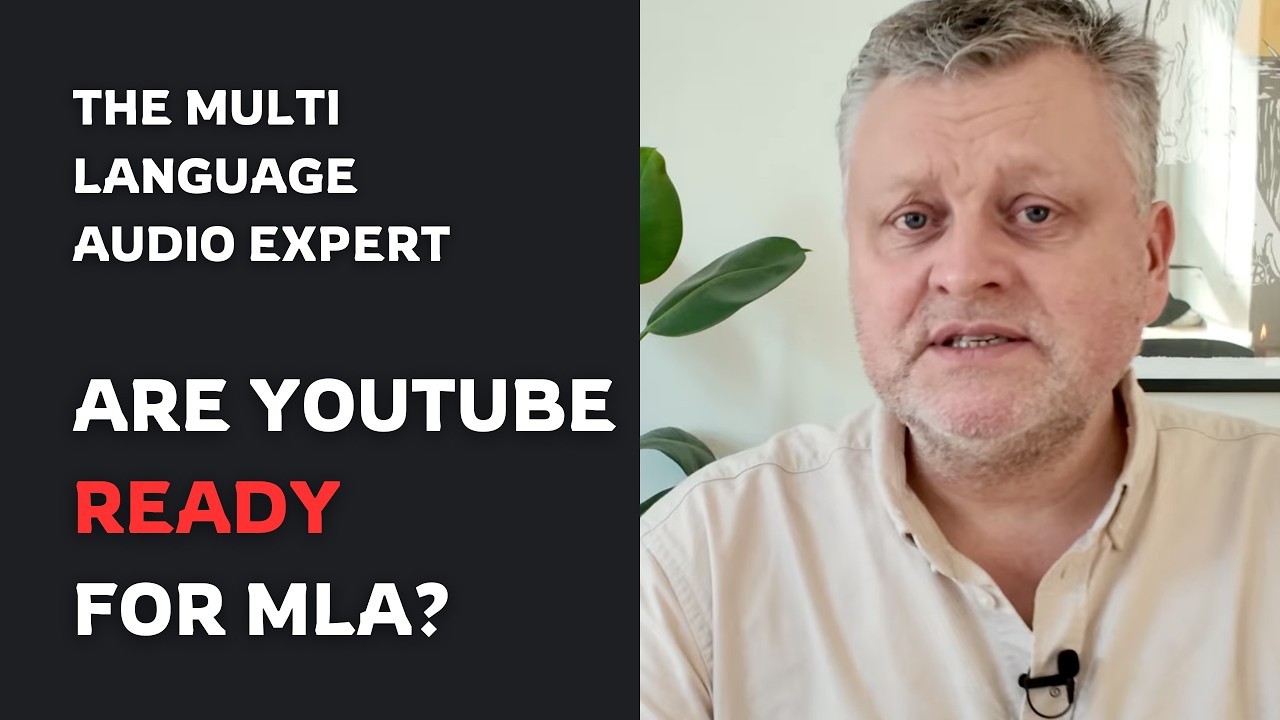 Are YouTube ready for Multi Language Audio?