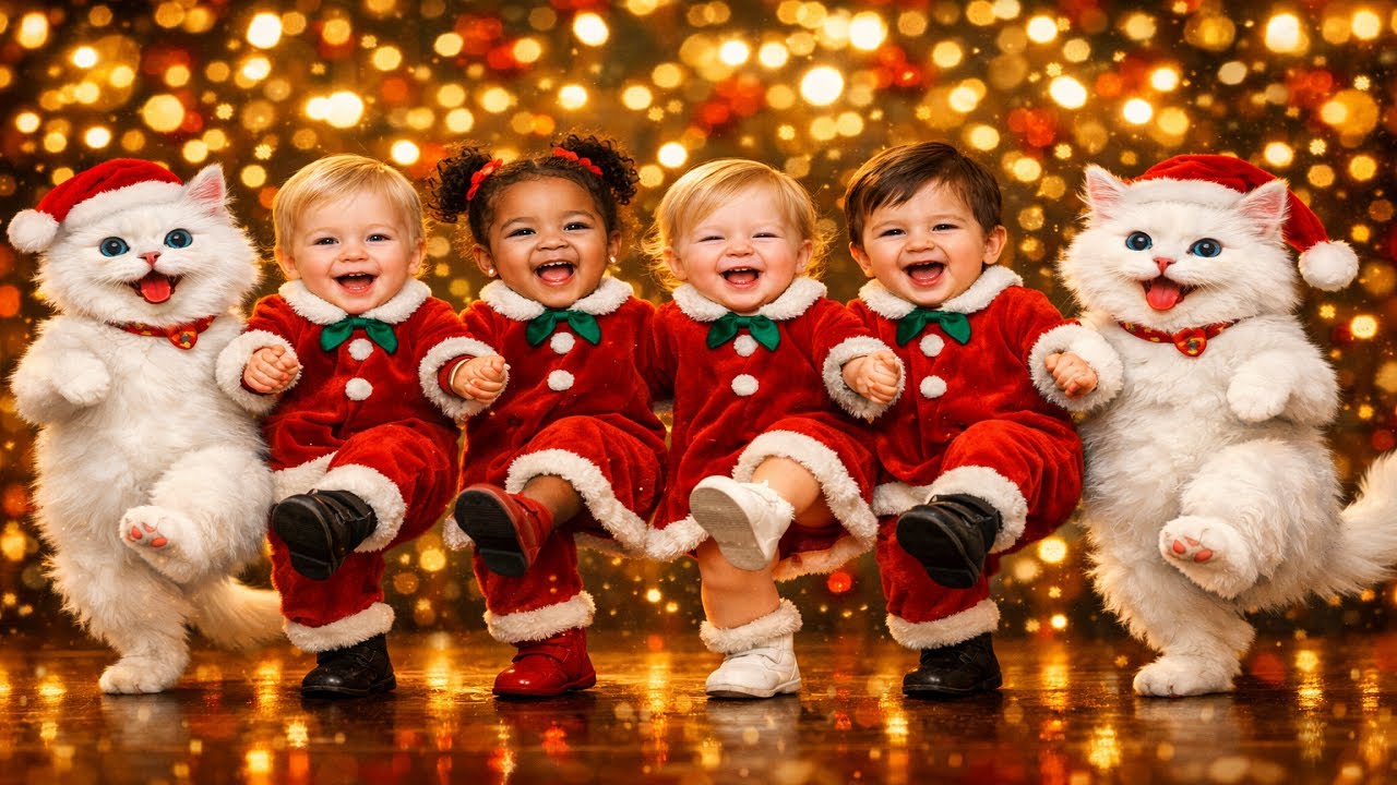 Jingle Bells Song 2026 🔔 Kids Christmas Nursery Rhymes 🎅 Best Action & Dance Song for Toddlers!