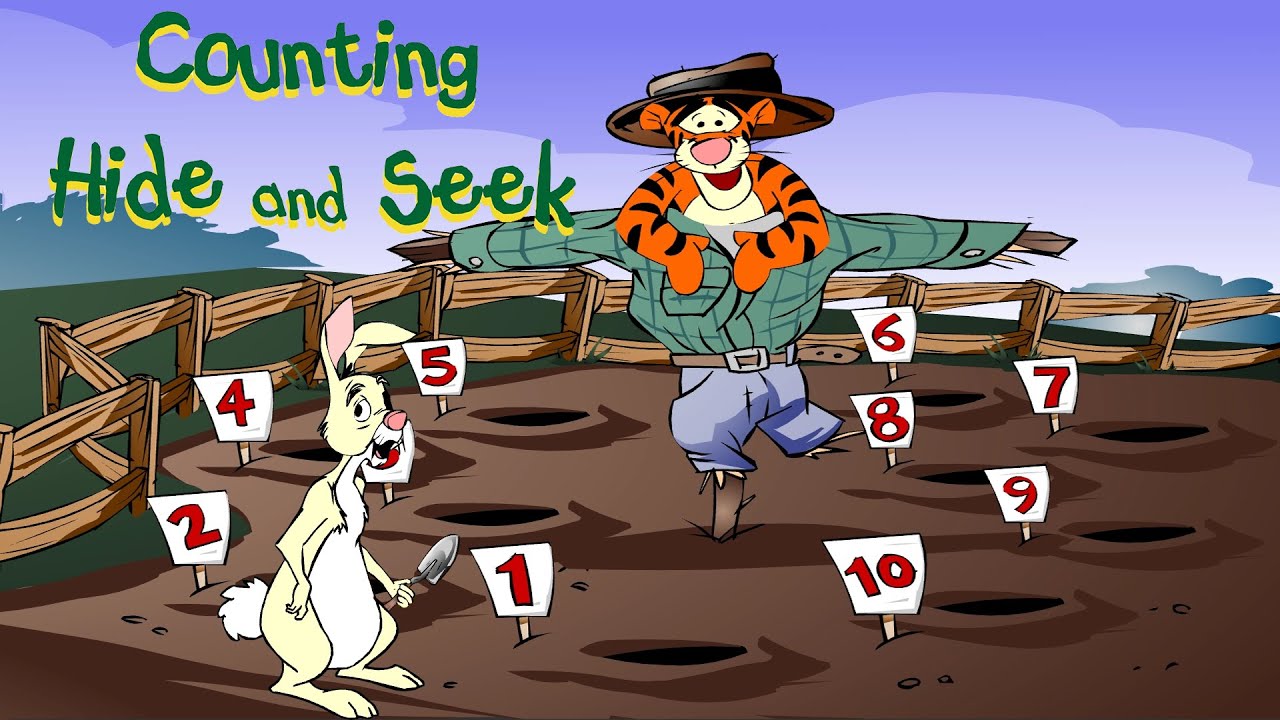 Counting Hide and Seek - flash game