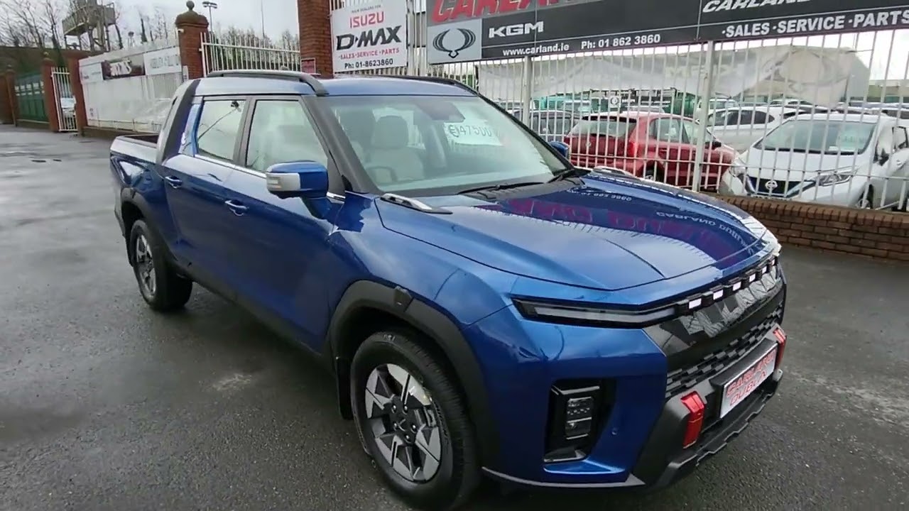 KGM Musso Ev @carlanddublin8293 420km range per charge ☎️01-8623860 www.carland.ie
