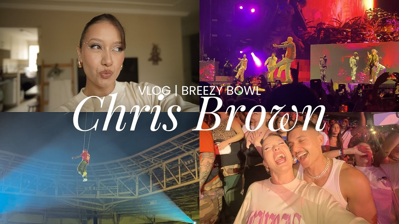 VLOG SHOW DO CHRIS BROWN | Estivemos nos dois dias de show