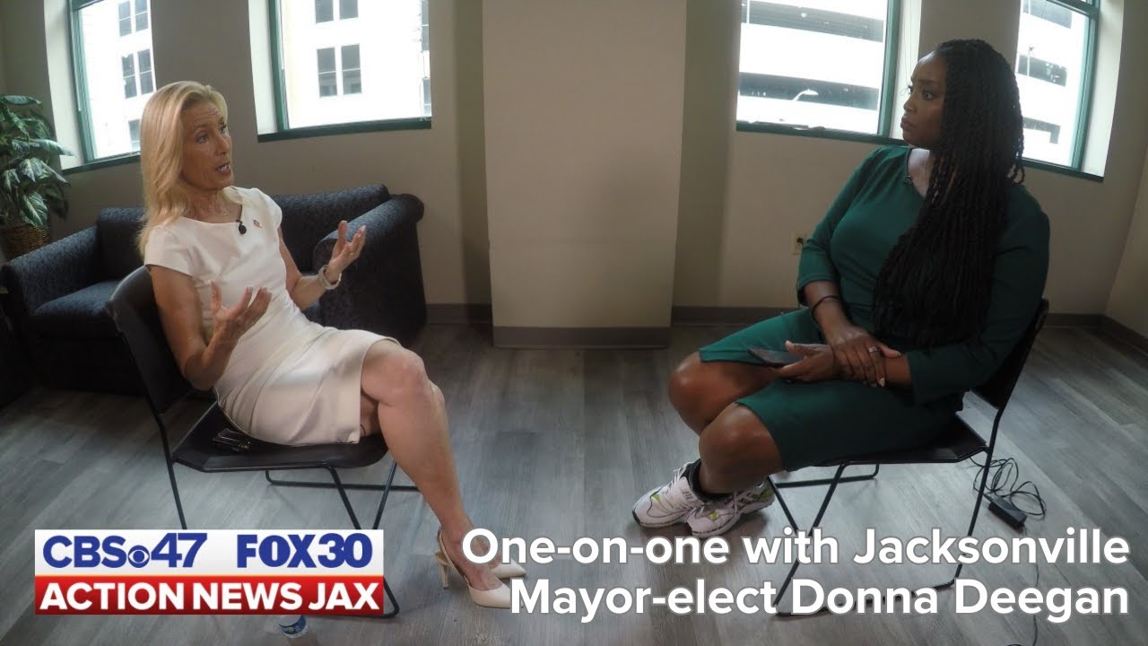 Full interview: Jacksonville mayor-elect Donna Deegan talks to Action News Jax's Tenikka Hughes