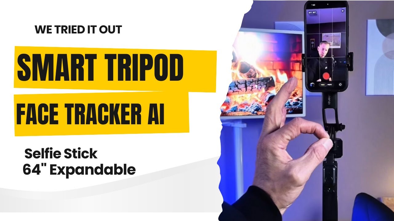 ULANZI TT23 64" Auto Face Tracking Tripod - We tried it out.