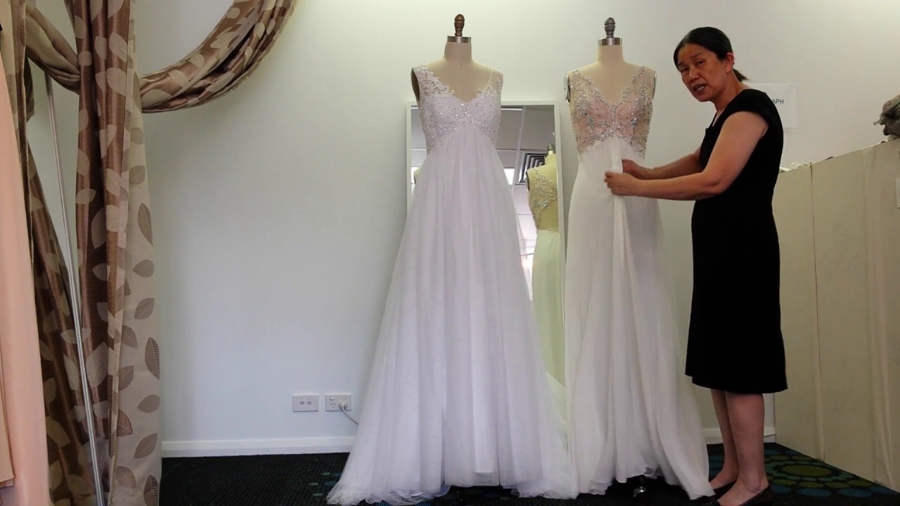Why empire line are not maternity wedding dresses