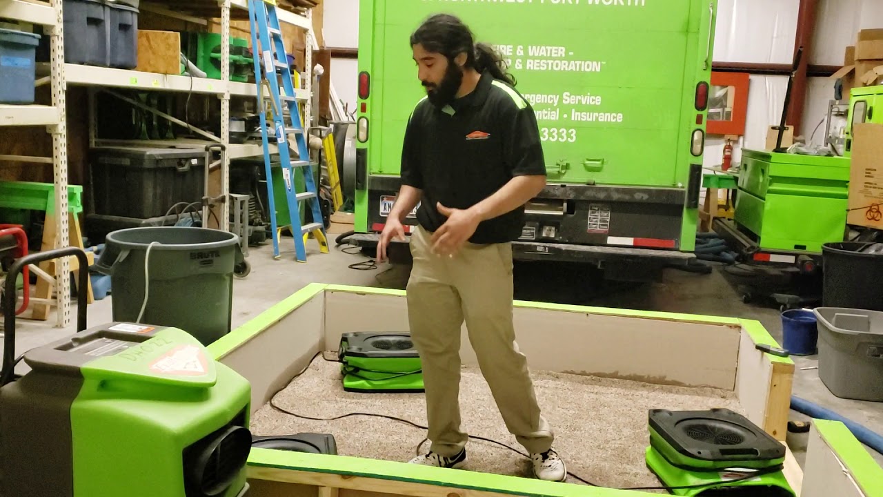 Setting Up Drying Equipment