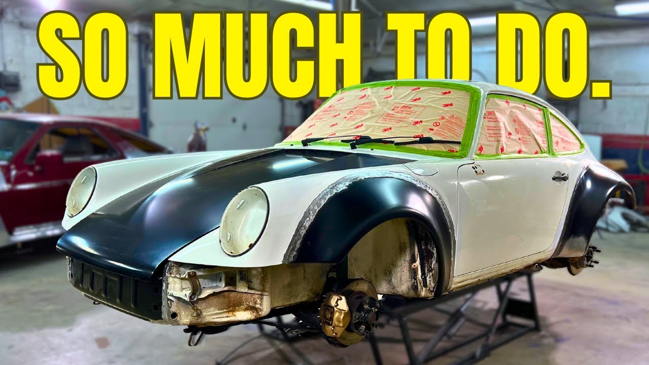TURBO WIDE 911 Backdate — сварка переднего раструба и установка защёлки, длинный капот (Эпизод 2)