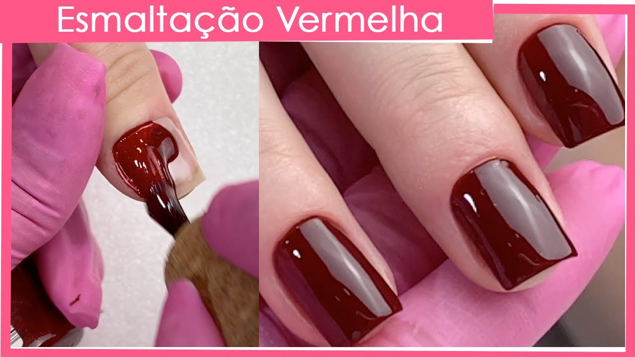 Esmaltação Vermelha