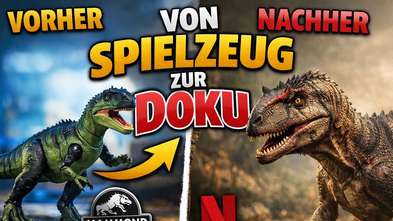 Hammond Collection Allosaurus wird zum Netflix-Doku Dino
