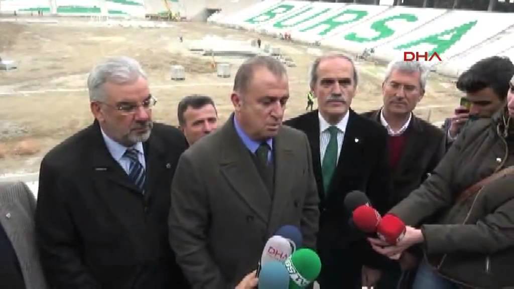 Fatih Terim Timsah Arena'yı gezdi