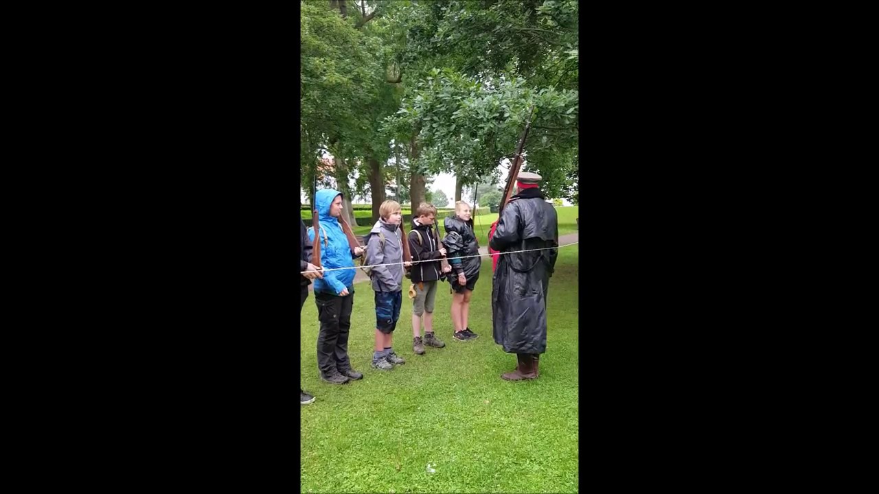 SL2017: Eksercits ved S&oslash;nderborg Slot