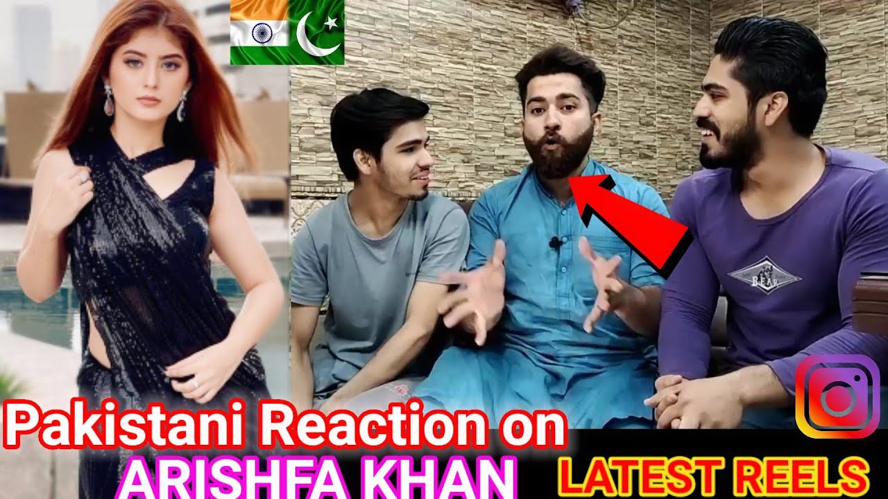 Pakistani React on ARISHFA KHAN Latest REELS VIDEOS | Instagram Reels | Pakistani Reaction on Indian