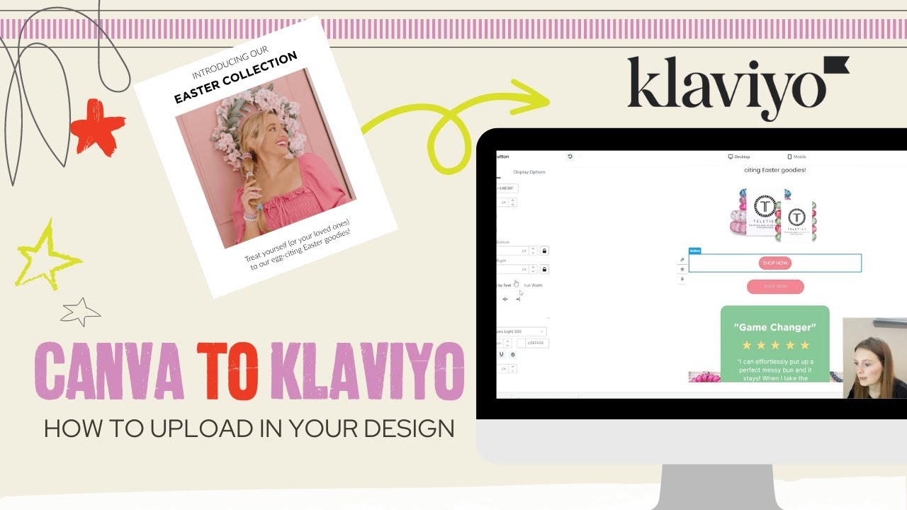 Как импортировать дизайн электронного письма Canva в Klaviyo
