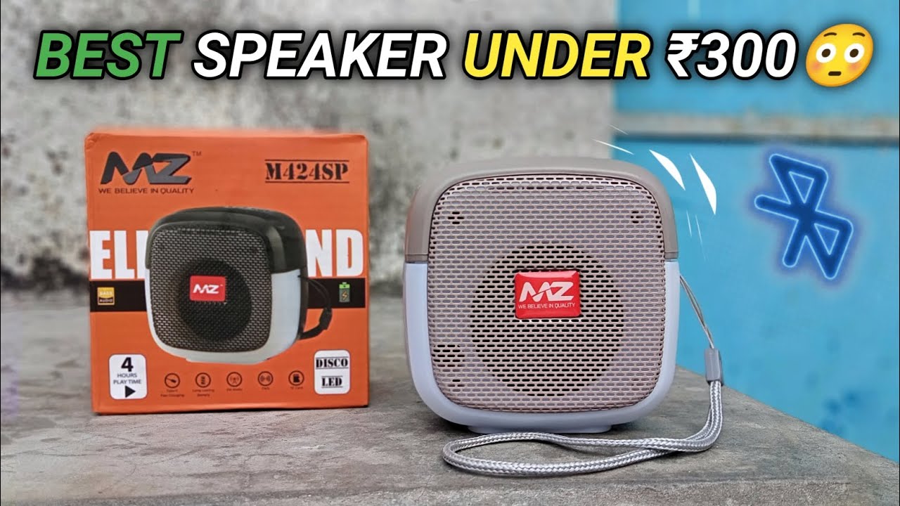 Best Bluetooth Speaker Under ₹300 || Unboxing And Review #crazyind 