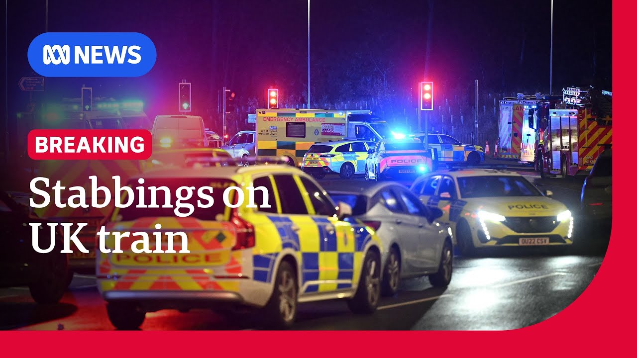 UK train stabbings leave multiple injured | ABC NEWS