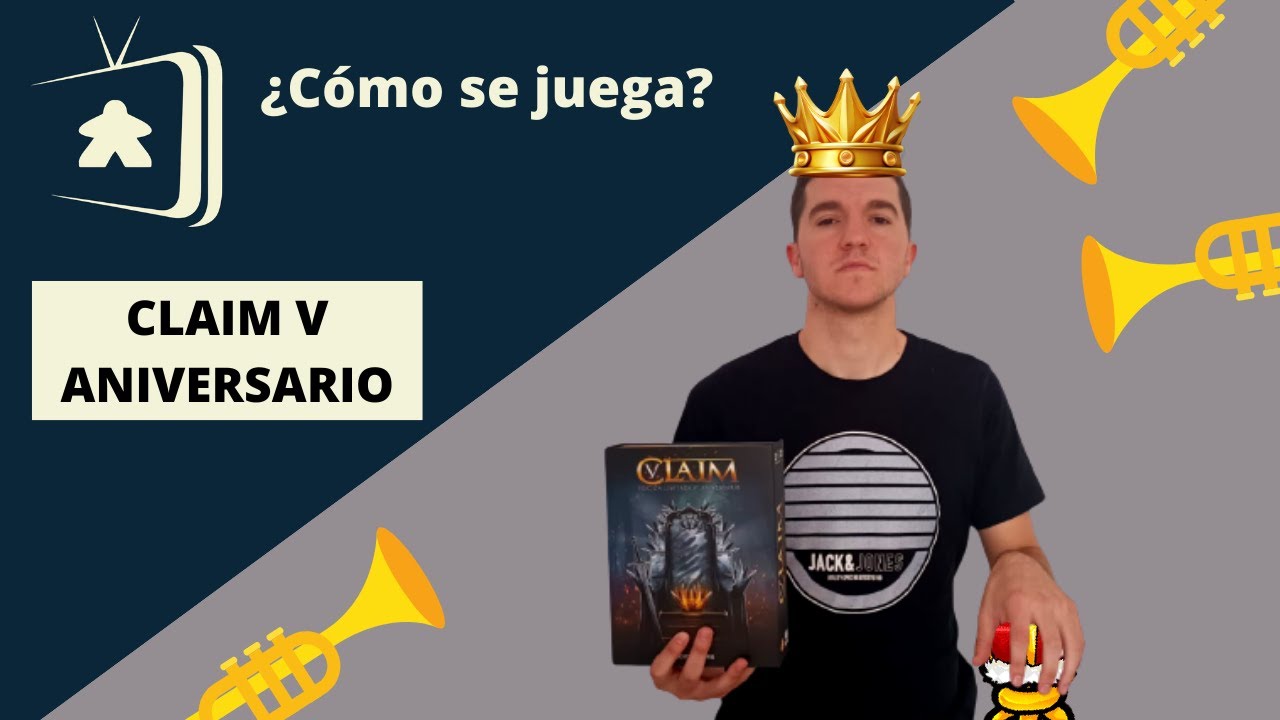 CLAIM V ANIVERSARIO EDICIÓN LIMITADA | RESEÑA | REGLAS 3/4 JUGADORES | PODERES DE LAS FACCIONES