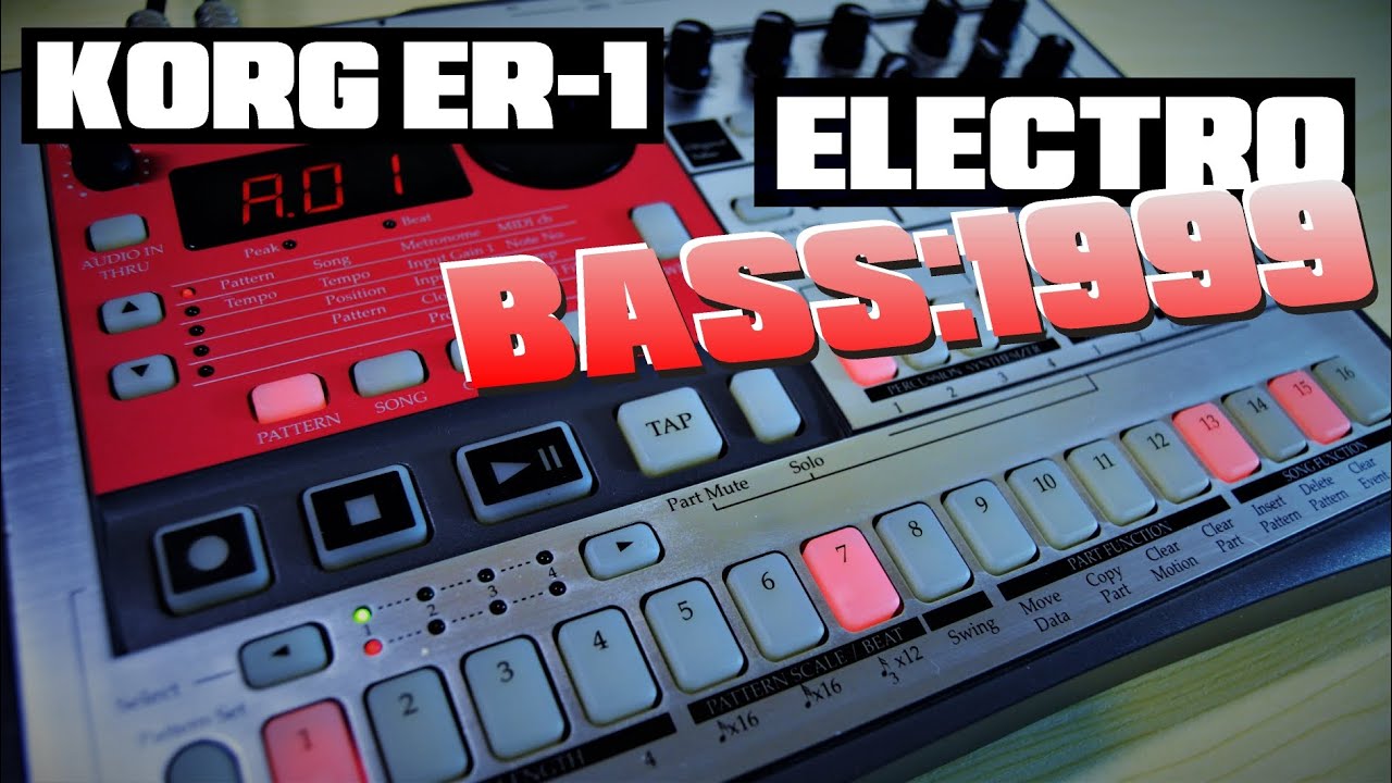 KORG ELECTRIBE ER-1 How to program a Dark Electro Jam in one box!