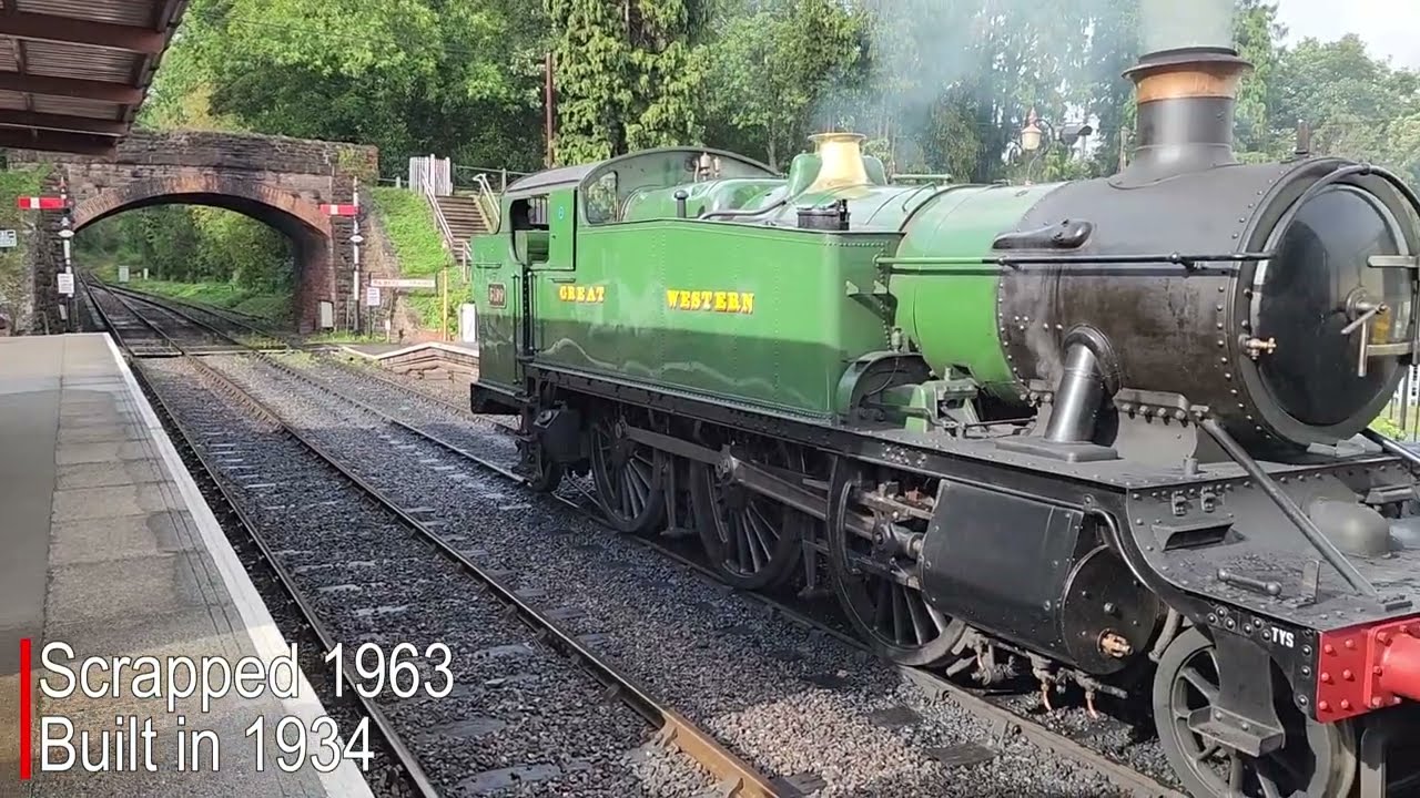 GWR Large Prairie at Bishops Lydeard