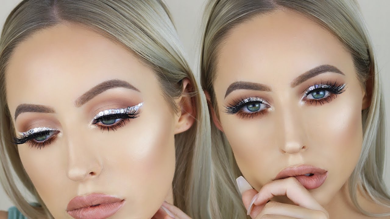 Tarte Pro Palette Prom Makeup | Glitter Liner | Kasey Rayton