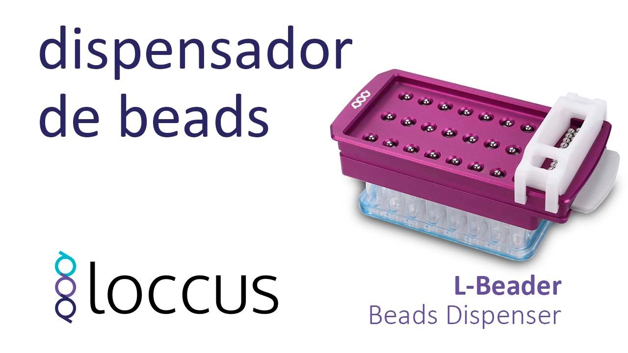 Loccus Beads Dispenser - Dispensador de beads (esferas) em tubos de 2mL