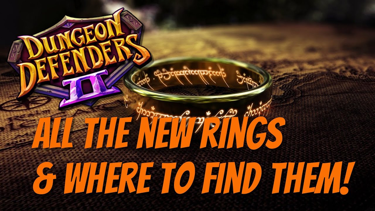 DD2 - All The RIngs! Where To Farm Them + My Favs!