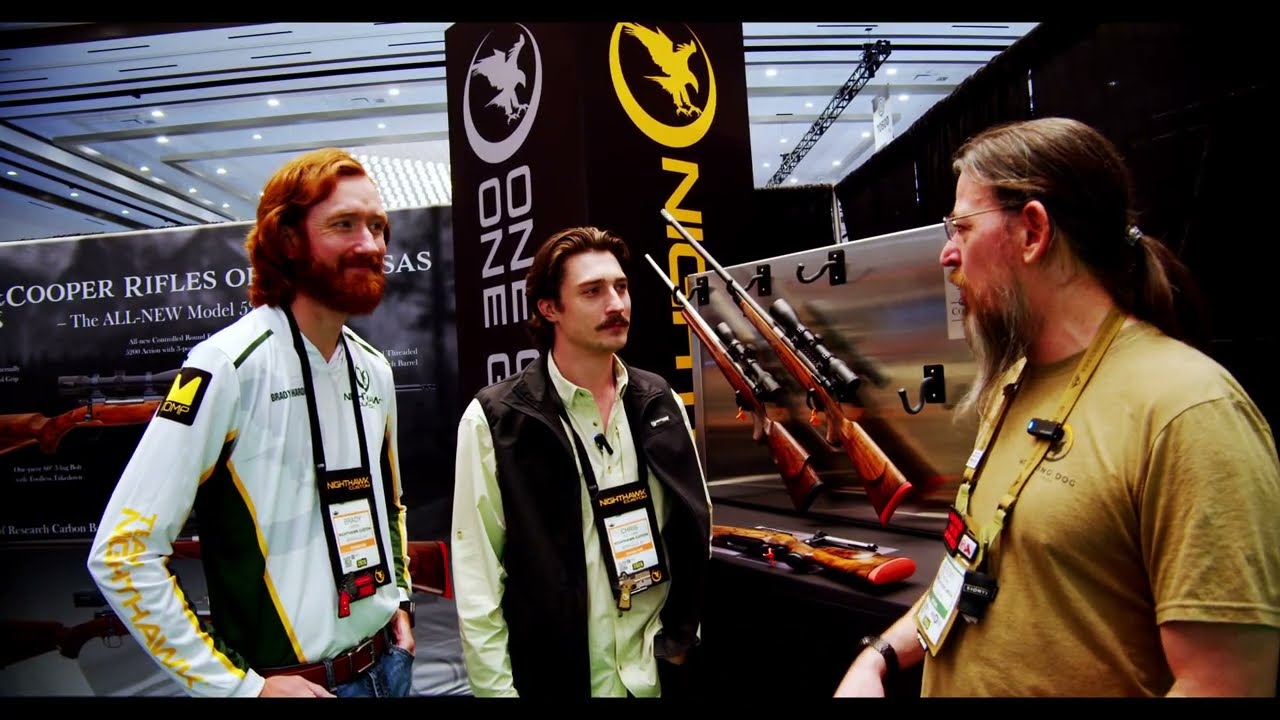 SHOT Show 2026 Manufacturer Spotlight: Nighthawk Customs and Cooper Rifles, featuring Brady Hardin
